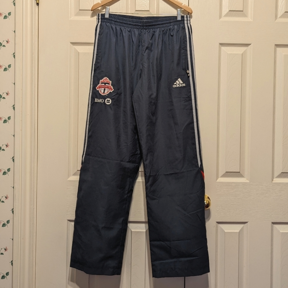 EUC Adidas x TFC track pants